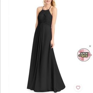 Azazie Ginger Bridesmaid Dress Black